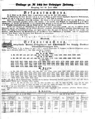 Leipziger Zeitung Sonntag 10. Juli 1859