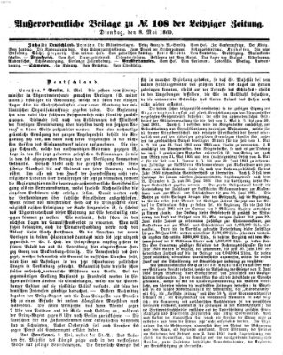 Leipziger Zeitung Dienstag 8. Mai 1860