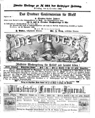 Leipziger Zeitung Dienstag 2. Oktober 1860