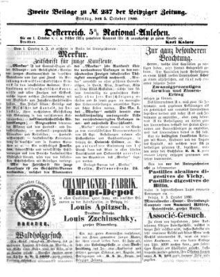 Leipziger Zeitung Freitag 5. Oktober 1860