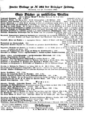 Leipziger Zeitung Mittwoch 28. November 1860