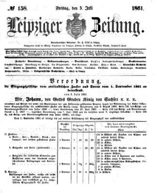 Leipziger Zeitung Freitag 5. Juli 1861