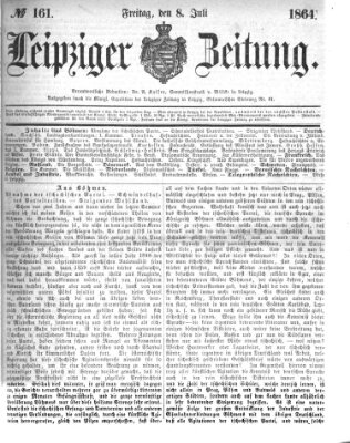 Leipziger Zeitung Freitag 8. Juli 1864