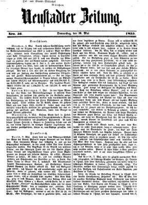 Neustadter Zeitung Donnerstag 10. Mai 1855