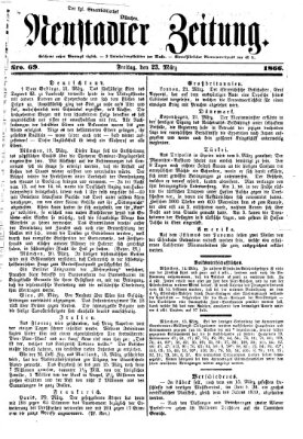 Neustadter Zeitung Freitag 23. März 1866