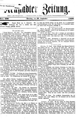 Neustadter Zeitung Sonntag 30. September 1866