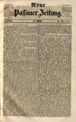 Neue Passauer Zeitung (Passauer Zeitung) Dienstag 21. Mai 1850