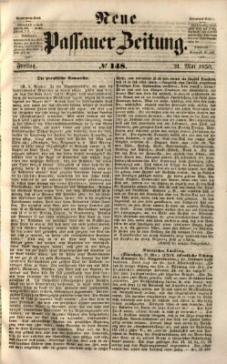 Neue Passauer Zeitung (Passauer Zeitung) Freitag 31. Mai 1850