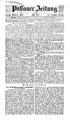 Passauer Zeitung Freitag 12. Dezember 1862