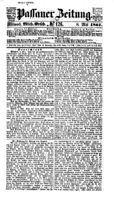 Passauer Zeitung Mittwoch 8. Mai 1867