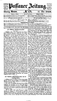 Passauer Zeitung Montag 10. Mai 1869