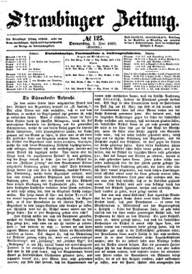 Straubinger Zeitung Donnerstag 3. Juni 1869
