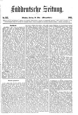 Süddeutsche Zeitung Freitag 10. Mai 1861