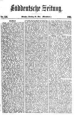 Süddeutsche Zeitung Dienstag 21. Mai 1861