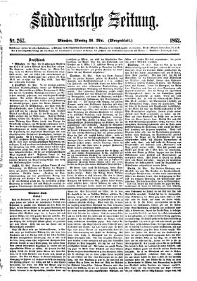 Süddeutsche Zeitung Montag 26. Mai 1862