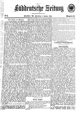 Süddeutsche Zeitung Dienstag 5. Januar 1864