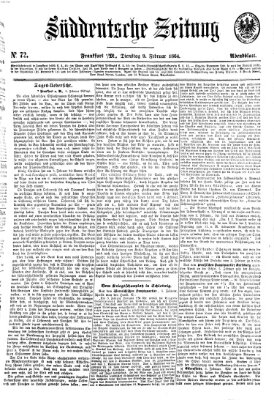 Süddeutsche Zeitung Dienstag 9. Februar 1864