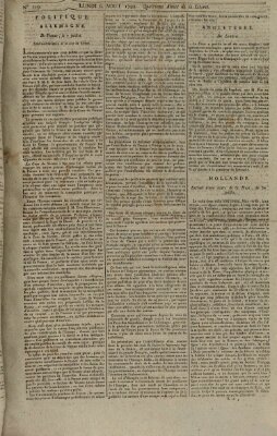 Gazette nationale, ou le moniteur universel (Le moniteur universel) Montag 6. August 1792