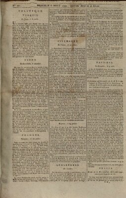 Gazette nationale, ou le moniteur universel (Le moniteur universel) Mittwoch 8. August 1792