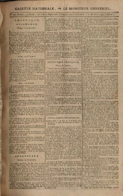 Gazette nationale, ou le moniteur universel (Le moniteur universel) Dienstag 30. Dezember 1794