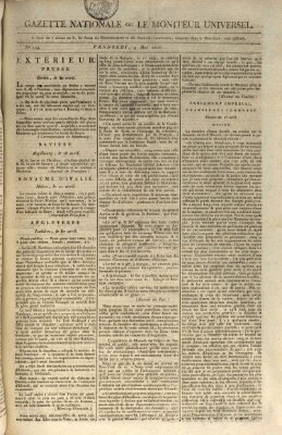 Gazette nationale, ou le moniteur universel (Le moniteur universel) Freitag 9. Mai 1806