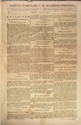 Gazette nationale, ou le moniteur universel (Le moniteur universel) Montag 5. Januar 1807