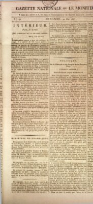 Gazette nationale, ou le moniteur universel (Le moniteur universel) Mittwoch 20. Mai 1807