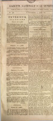 Gazette nationale, ou le moniteur universel (Le moniteur universel) Freitag 17. Juli 1807