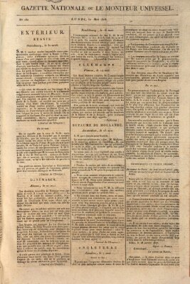 Gazette nationale, ou le moniteur universel (Le moniteur universel) Montag 30. Mai 1808