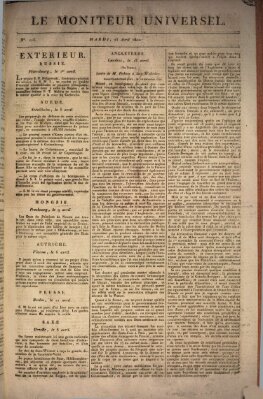 Le moniteur universel Dienstag 23. April 1811
