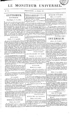 Le moniteur universel Freitag 29. Oktober 1813