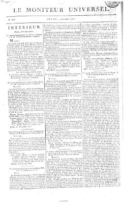 Le moniteur universel Donnerstag 4. November 1813