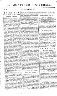 Le moniteur universel Montag 6. Dezember 1813