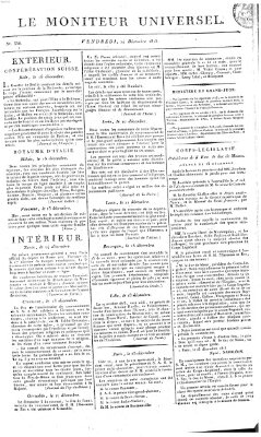Le moniteur universel Freitag 24. Dezember 1813