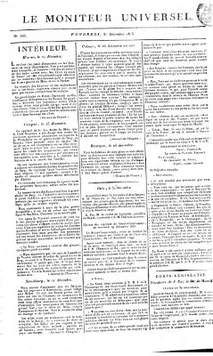 Le moniteur universel Freitag 31. Dezember 1813