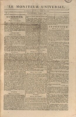 Le moniteur universel Freitag 3. Februar 1815