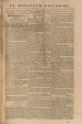 Le moniteur universel Sonntag 5. März 1815