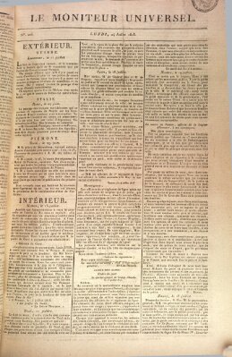 Le moniteur universel Montag 24. Juli 1815