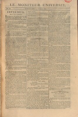 Le moniteur universel Sonntag 12. November 1815