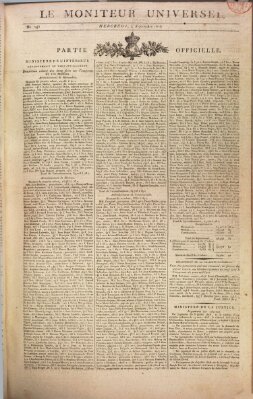 Le moniteur universel Mittwoch 4. September 1816