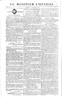 Le moniteur universel Donnerstag 11. November 1819