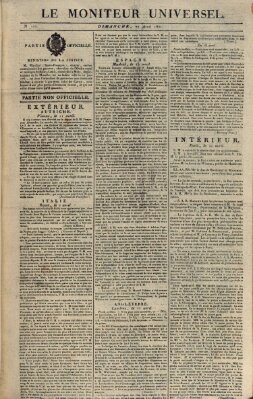 Le moniteur universel Sonntag 22. April 1821