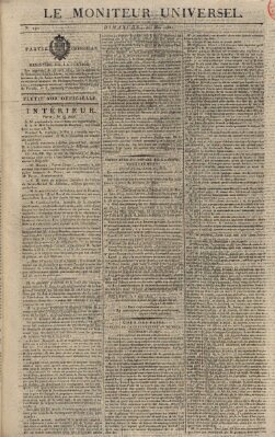 Le moniteur universel Sonntag 20. Mai 1821
