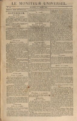 Le moniteur universel Freitag 21. Oktober 1825