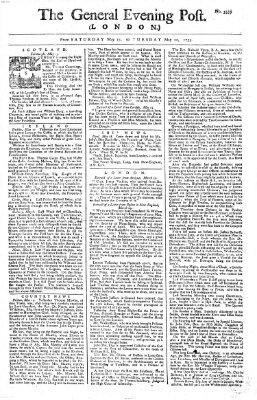 The general evening post Dienstag 20. Mai 1755