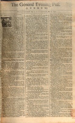 The general evening post Samstag 21. Mai 1757