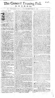 The general evening post Dienstag 6. März 1759