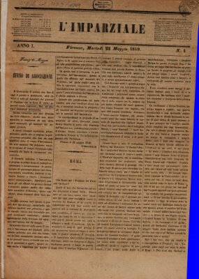 L' imparziale (Il popolano) Dienstag 22. Mai 1849