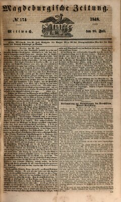 Magdeburgische Zeitung Mittwoch 26. Juli 1848