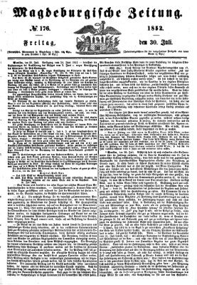 Magdeburgische Zeitung Freitag 30. Juli 1852